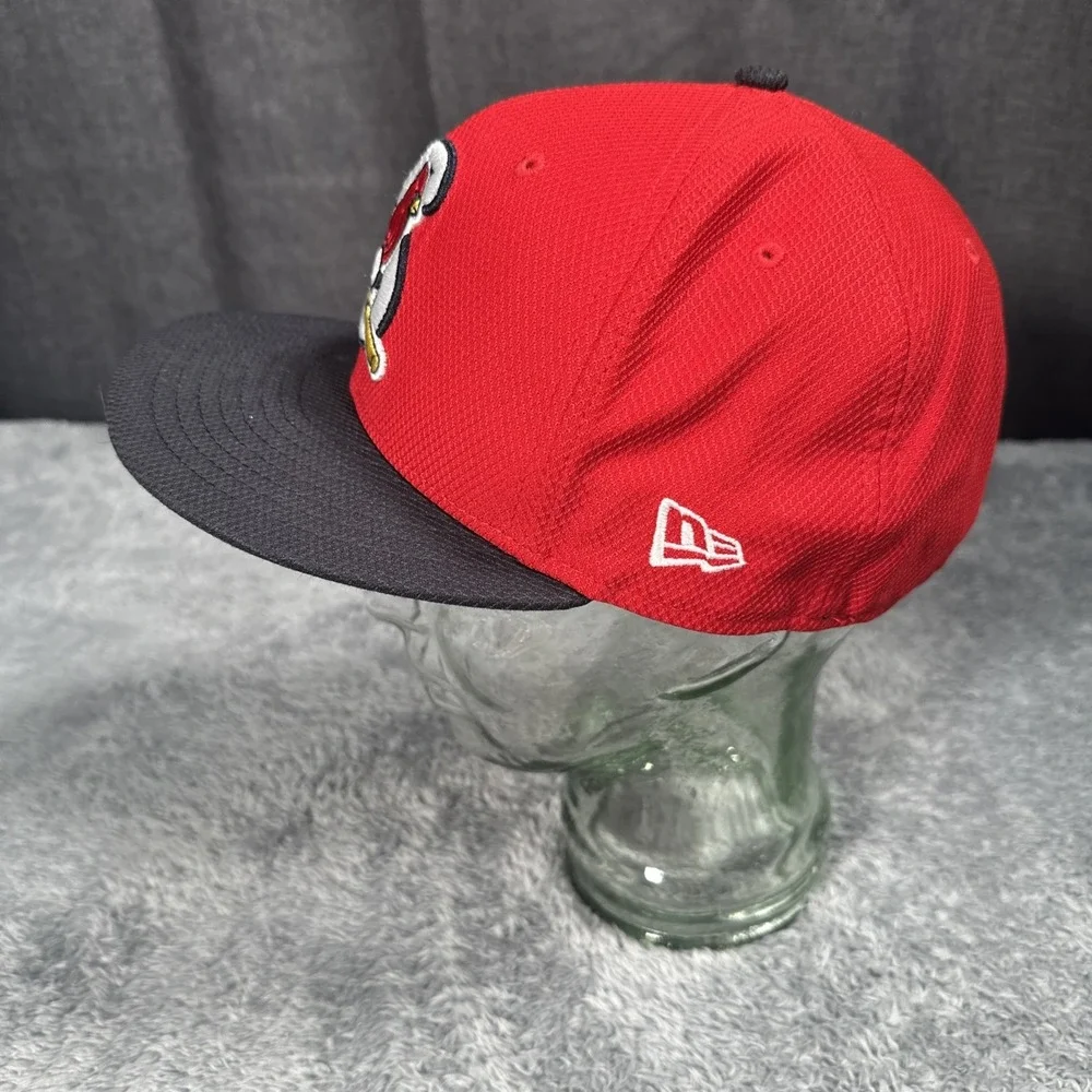 New Era Springfield MO Cardinals St. Louis STL 59FIFTY Fitted Red Size 7 3/8 Hat